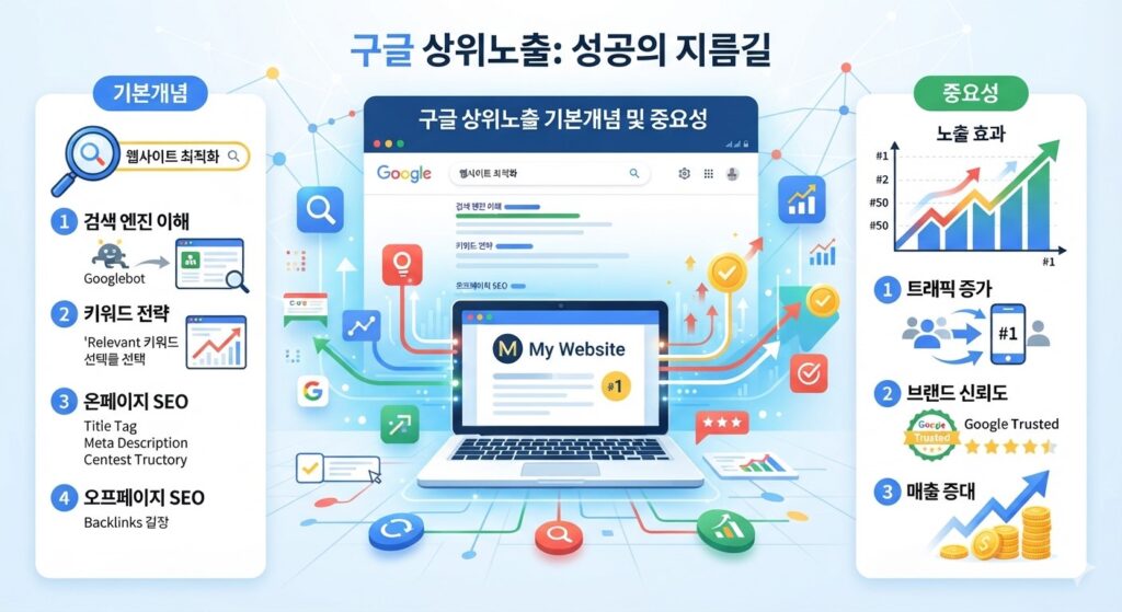 구글상위노출 기본개념 중요성